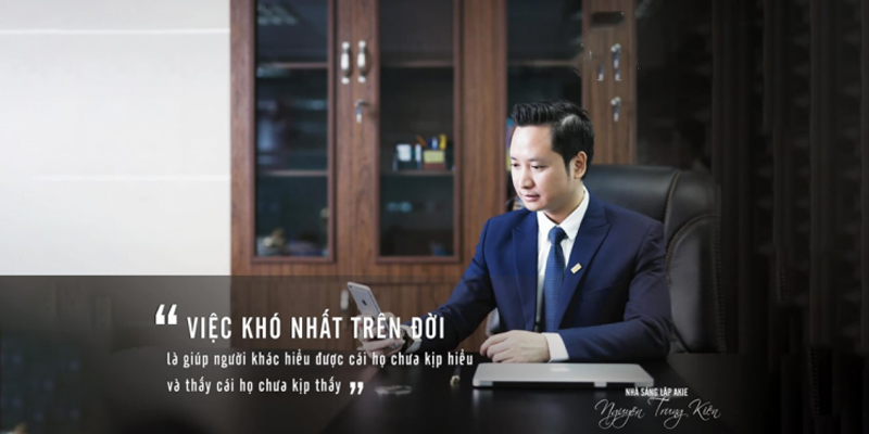 Tiểu sử CEO Trung Kiên