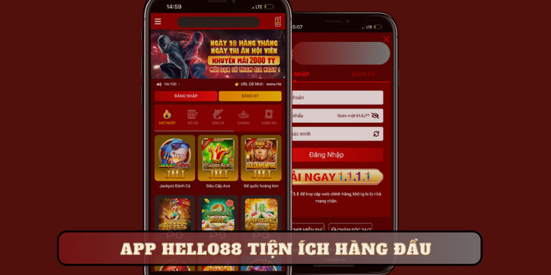 APP Hello88 tiện ích hàng đầu